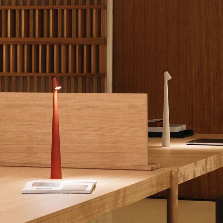 LumiTouch Cordless LED Table Lamp — Touch Dimmable 20h Battery 13