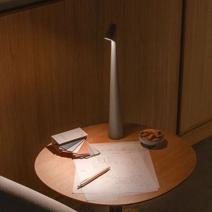 LumiTouch Cordless LED Table Lamp — Touch Dimmable 20h Battery 5