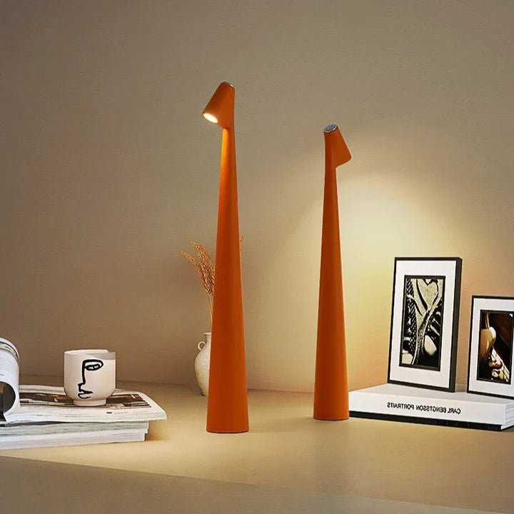 LumiTouch Cordless LED Table Lamp — Touch Dimmable 20h Battery 15