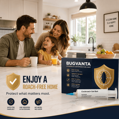 Bugvanta Cockroach Gel Bait — Powerful Indoor Pest Control 30g 6