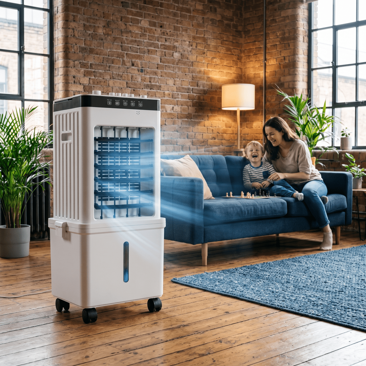 Portable Air Cooler 3-in-1 — Evaporative Fan with Ice Cooling 1