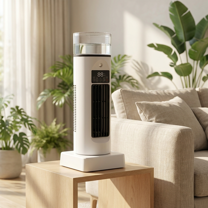 3-in-1 Portable Desktop Air Cooler USB — 6 Speeds & Remote Control 1