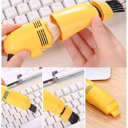 Mini USB Keyboard Vacuum Cleaner — Portable Dust Remover 4