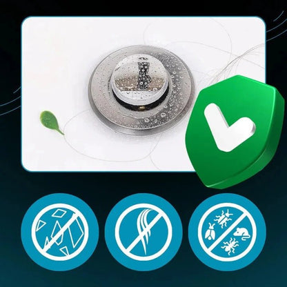 Tappo Salvaspazio Pop-Up per Lavello con Filtro Anti-Odore