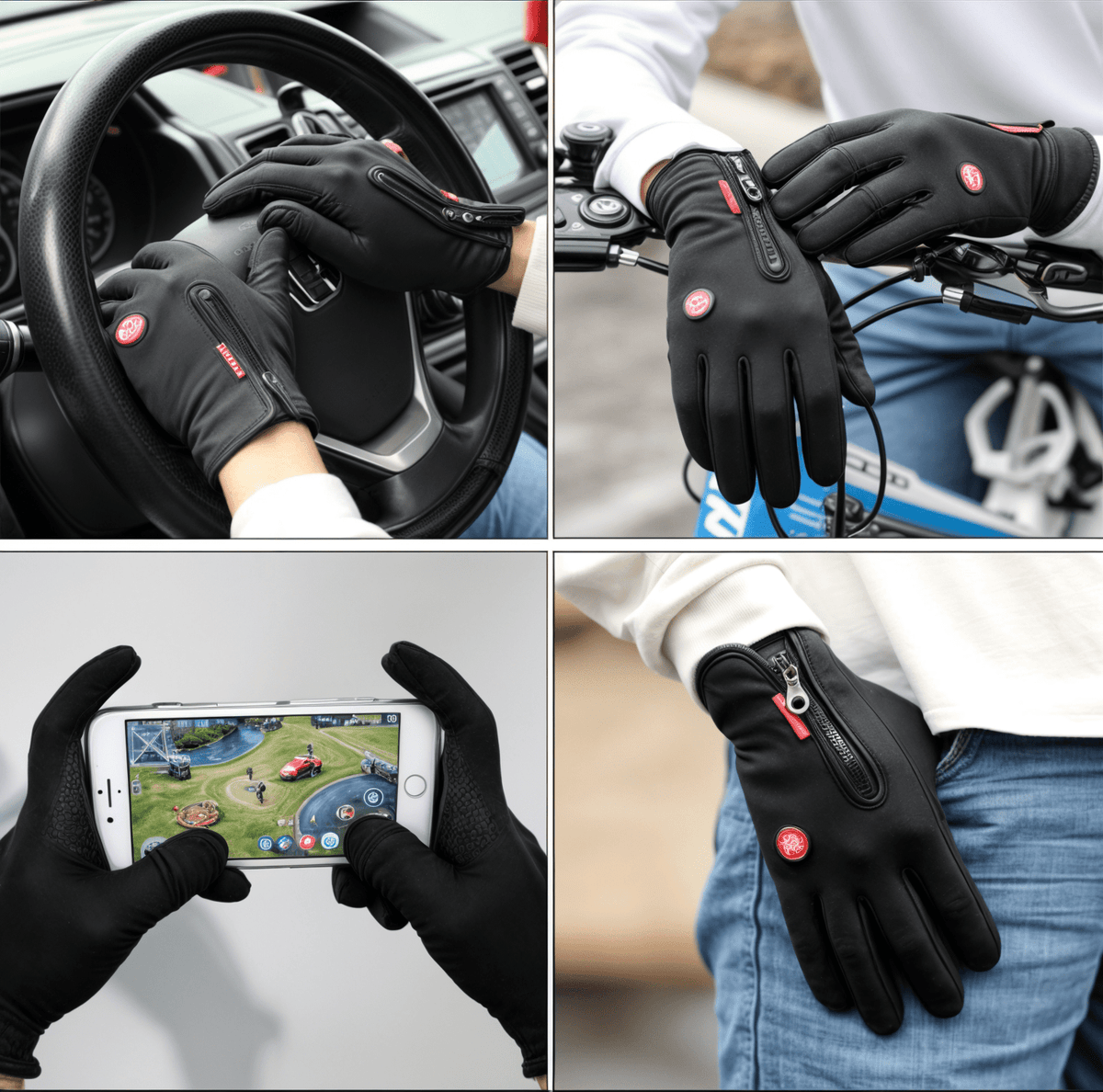 Waterproof Thermal Gloves Windproof — Unisex Winter Sports 11