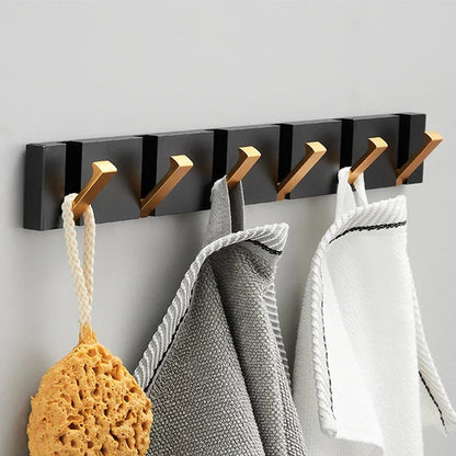 Foldable Wall Hook Stainless Steel — Minimalist Gold & Black 11