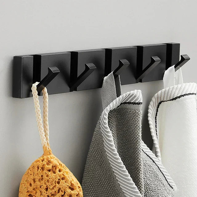Foldable Wall Hook Stainless Steel — Minimalist Gold & Black 15