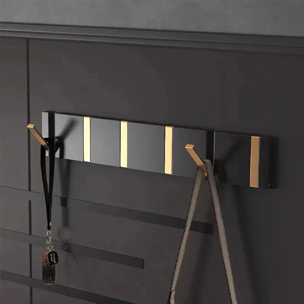Foldable Wall Hook Stainless Steel — Minimalist Gold & Black 2