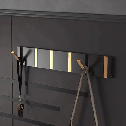 Foldable Wall Hook Stainless Steel — Minimalist Gold & Black 2