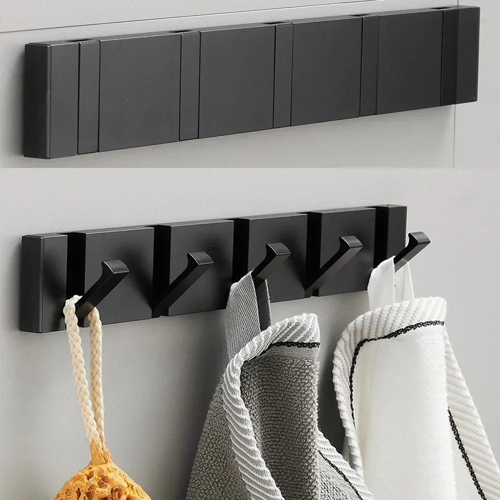 Foldable Wall Hook Stainless Steel — Minimalist Gold & Black 5