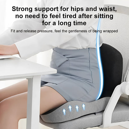 Cuscino Ergonomico Memory Foam con Supporto Lombare