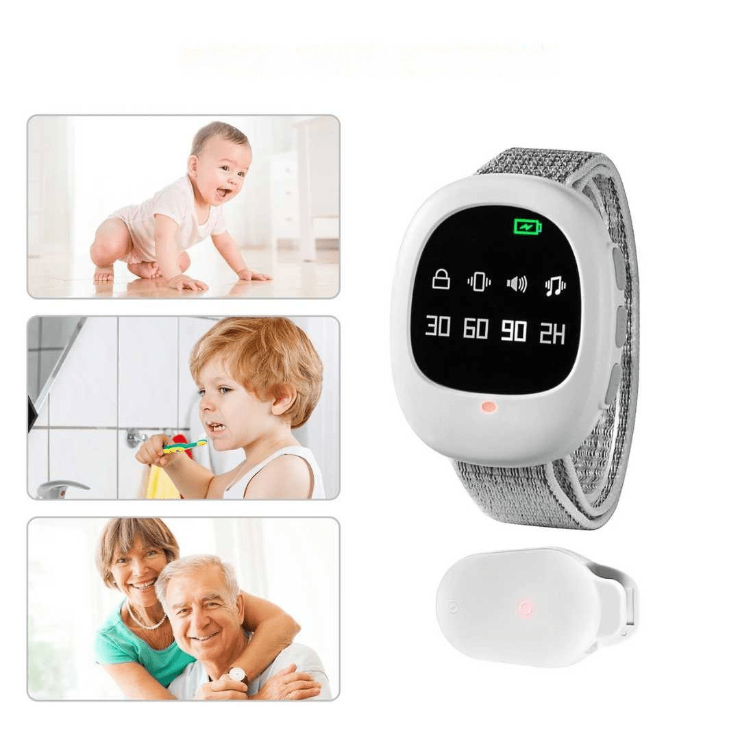 Allarme Pipì a Letto Wireless con Sensore Vibrazione
