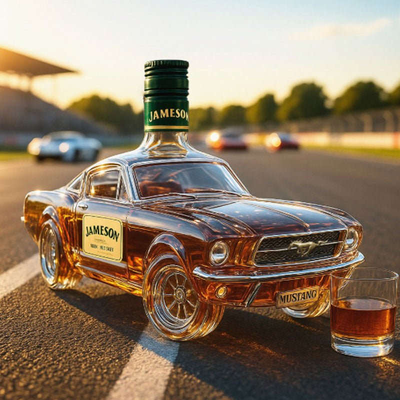 Caraffa Whiskey Mustang - Design Automobile Iconico
