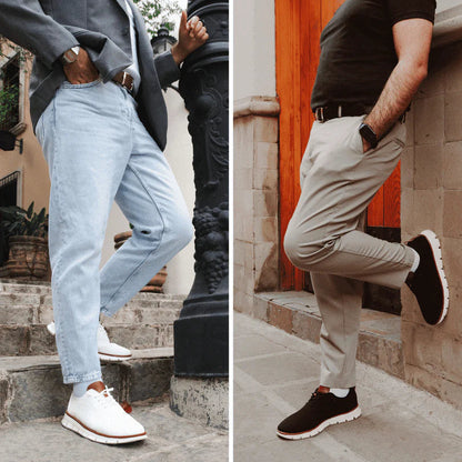 Scarpe Eleganti Uomo Artigianali in Pelle Traspirante