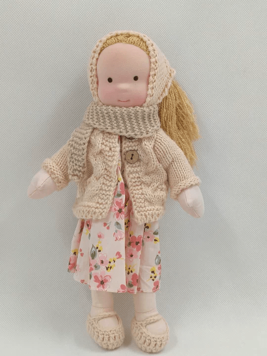 Handmade Waldorf Doll – Soft, Natural & Sustainable 4