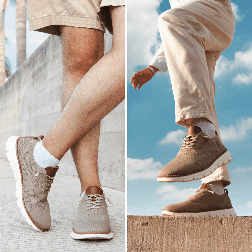 Scarpe Eleganti Uomo Artigianali in Pelle Traspirante