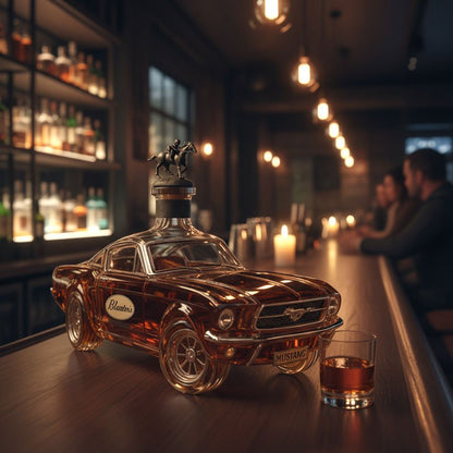 Caraffa Whiskey Mustang - Design Automobile Iconico