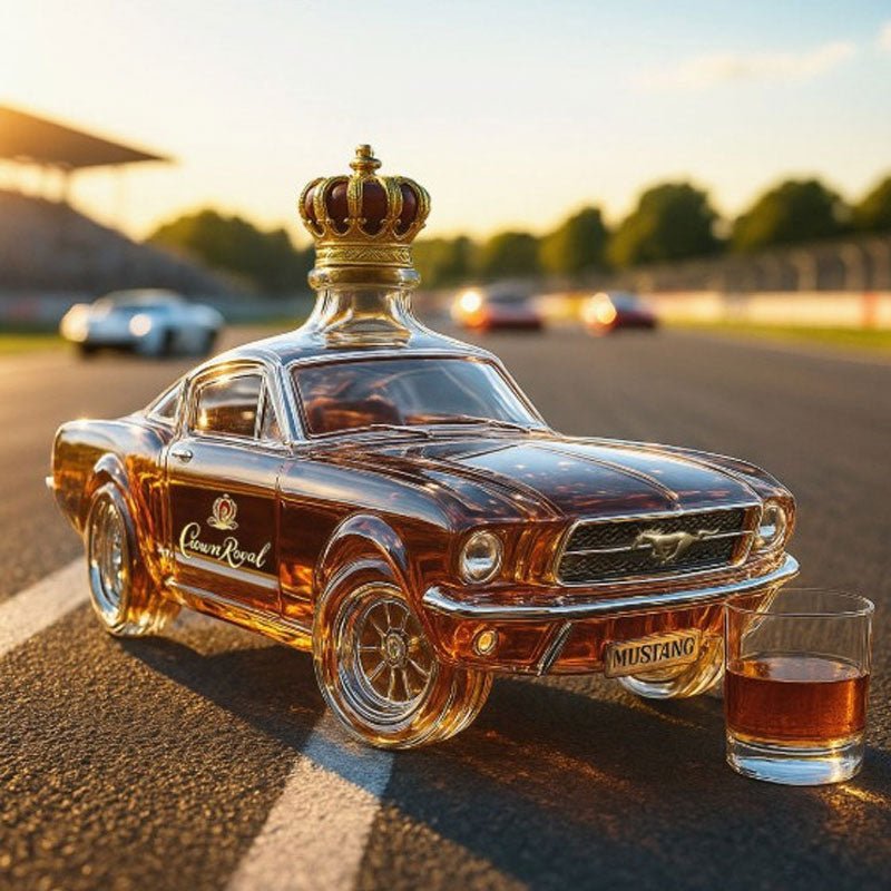 Caraffa Whiskey Mustang - Design Automobile Iconico