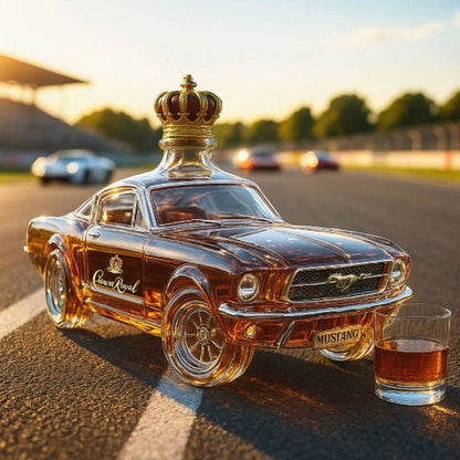 Caraffa Whiskey Mustang - Design Automobile Iconico