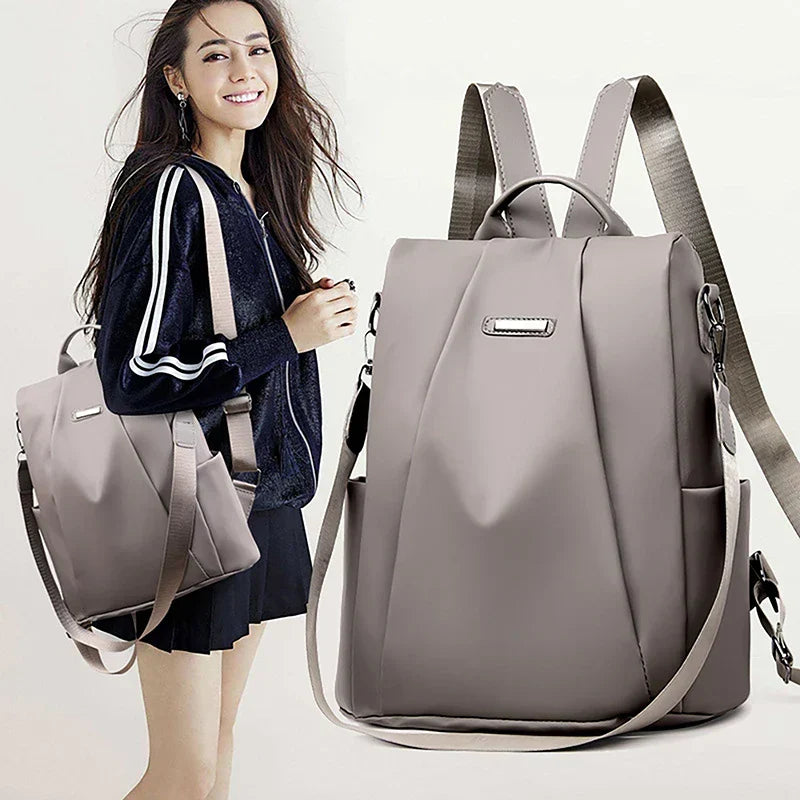Women's Anti-Theft Backpack — Waterproof with Hidden Pockets 1