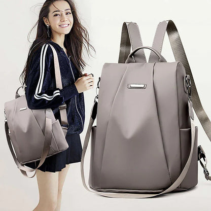 Women's Anti-Theft Backpack — Waterproof with Hidden Pockets 1