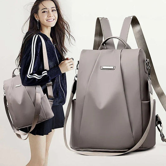 Women's Anti-Theft Backpack — Waterproof with Hidden Pockets 1