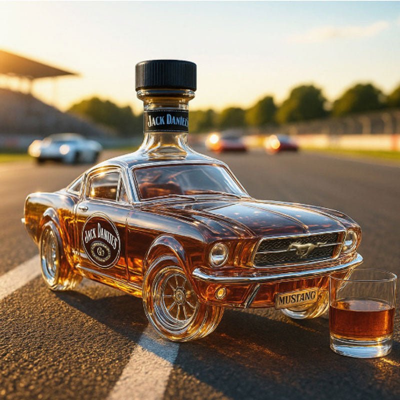 Caraffa Whiskey Mustang - Design Automobile Iconico