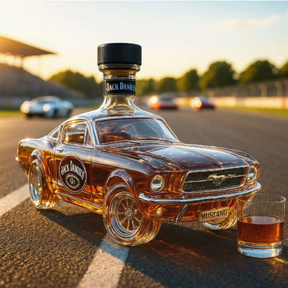 Caraffa Whiskey Mustang - Design Automobile Iconico