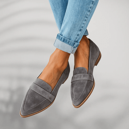 Mocassini Ortopedici in Pelle Donna Slip-On Comfort