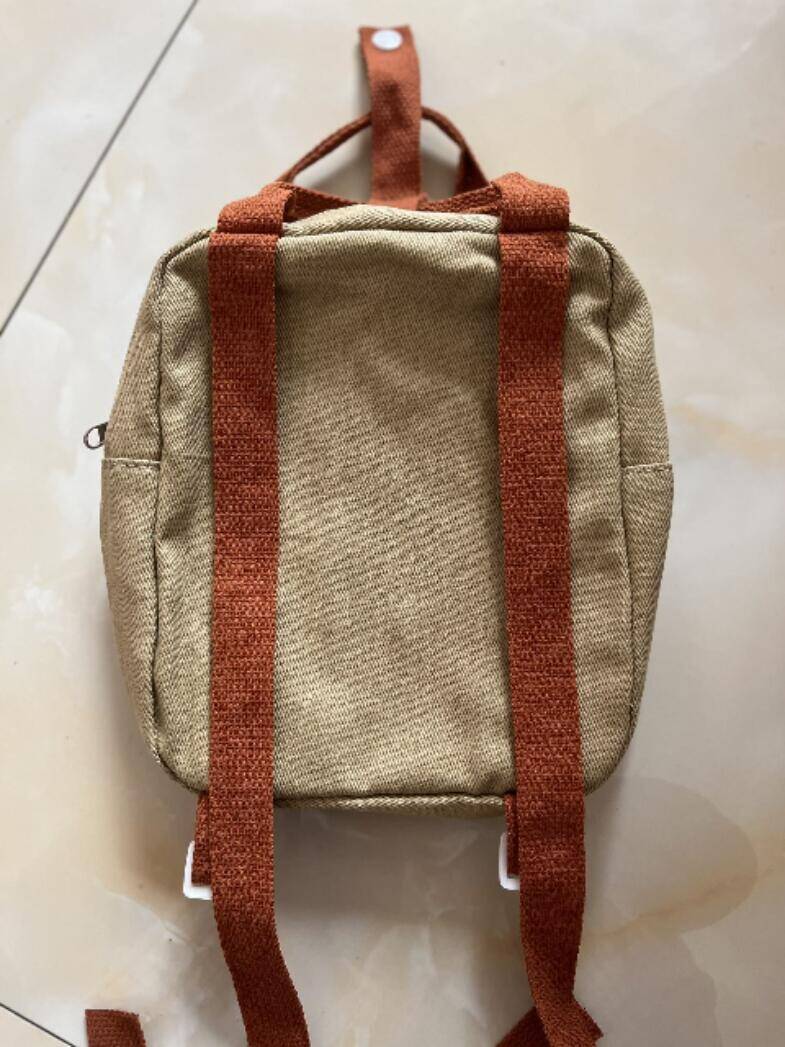 3D Dinosaur Kids Backpack — Soft Bouclé Toddler Bag 4