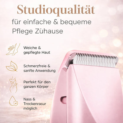 Women's Electric Intimate Shaver IntimLisse 2-in-1 IPX7 12