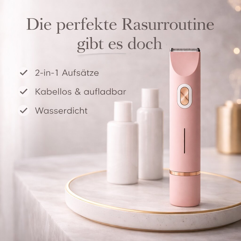 Women's Electric Intimate Shaver IntimLisse 2-in-1 IPX7 11