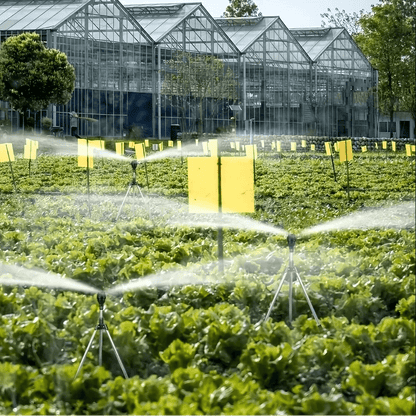 Irrigatore Rotante 360° da Giardino per Irrigazione Uniforme