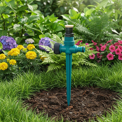 Irrigatore Rotante 360° da Giardino per Irrigazione Uniforme