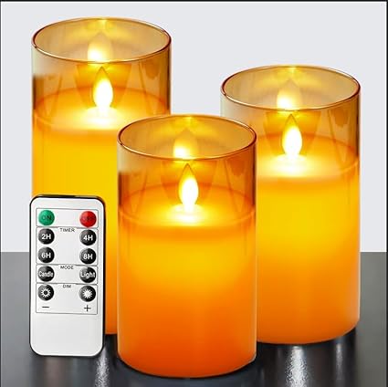 Flameless LED Candles with Remote Control — Realistic Flame Effect 20