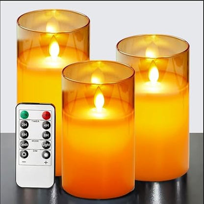 Flameless LED Candles with Remote Control — Realistic Flame Effect 20