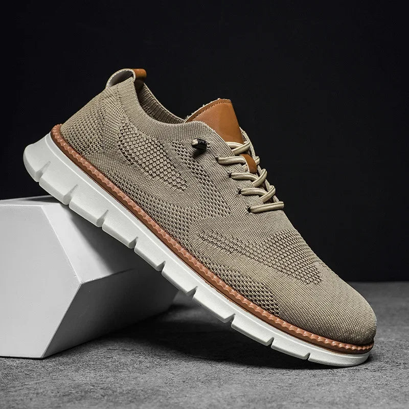 Scarpe Eleganti Uomo Artigianali in Pelle Traspirante
