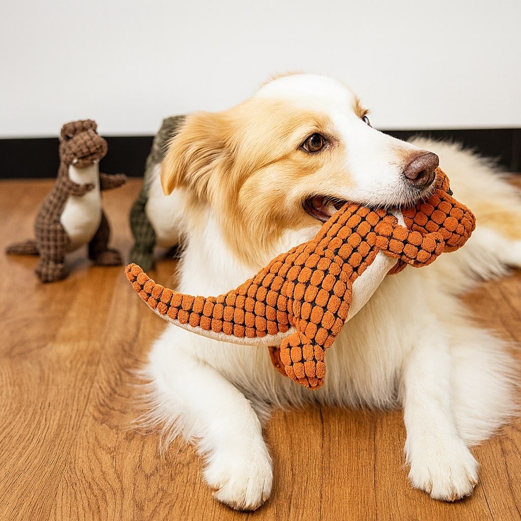 KauDino Indestructible Dog Chew Toy — Dino Design All Sizes 3