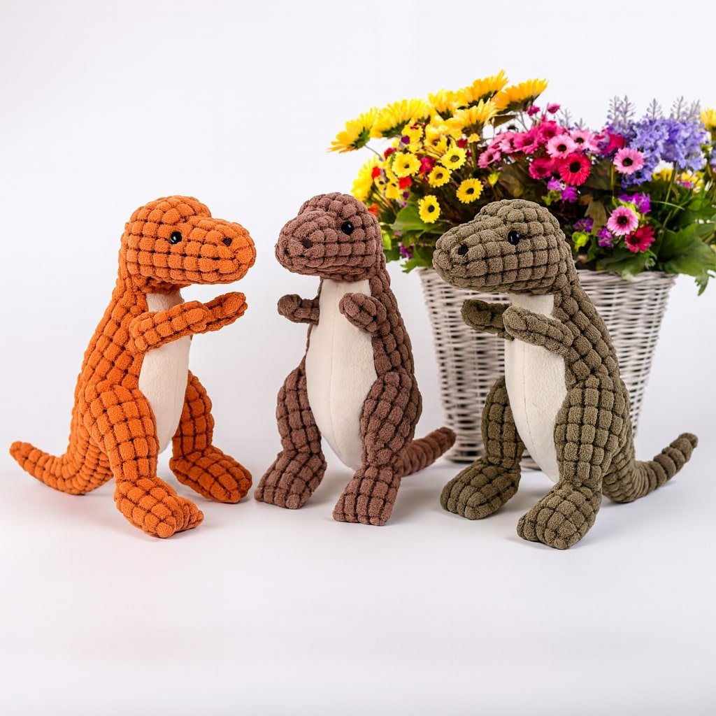 KauDino Indestructible Dog Chew Toy — Dino Design All Sizes 2