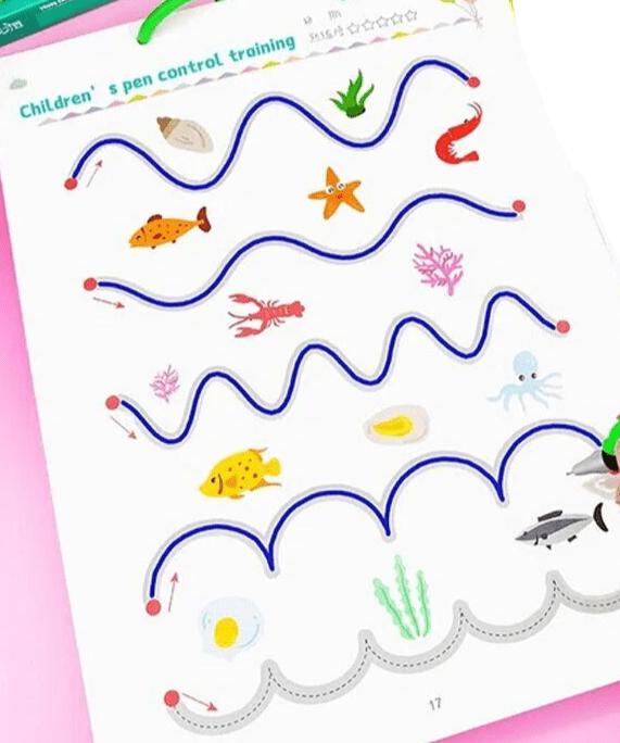 Reusable Writing Practice Workbook Set Pip — Kids 2+ 4