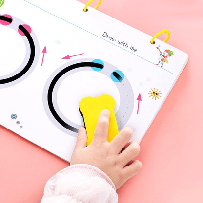 Reusable Writing Practice Workbook Set Pip — Kids 2+ 3