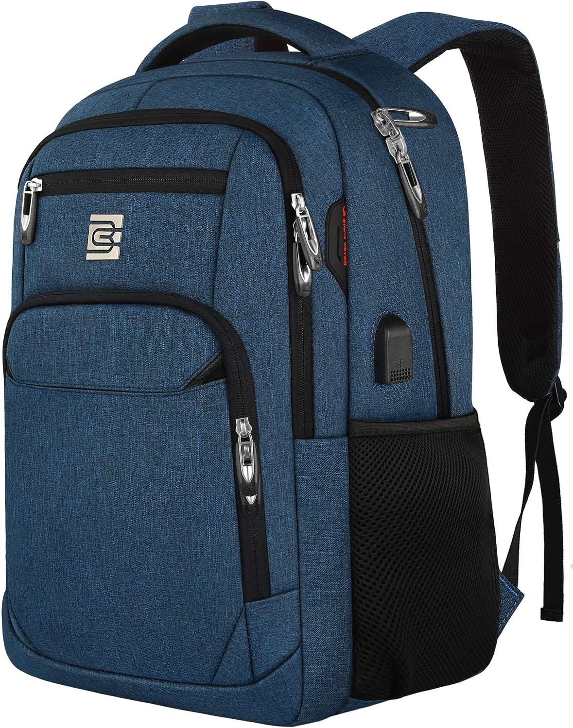 Anti-Theft Laptop Backpack 15.6" — USB Port & Water-Resistant 2