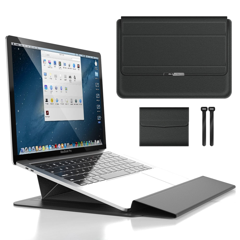 2-in-1 Laptop Bag with Integrated Stand — Foldable Laptop Case 1