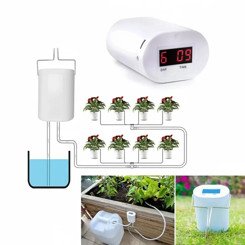 LEAFCARE Sistema di Irrigazione Automatica Intelligente per Piante da Interno