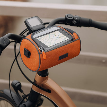 Borsa Manubrio Bici Impermeabile con Touchscreen