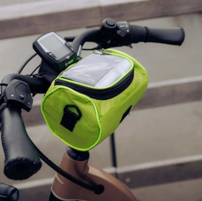 Borsa Manubrio Bici Impermeabile con Touchscreen