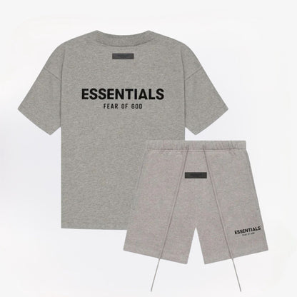 Set Comoda Maglietta e Pantaloncini Uomo in Cotone