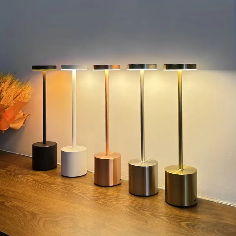 Wireless LED Table Lamp Dimmable — Modern Minimalist Design 9