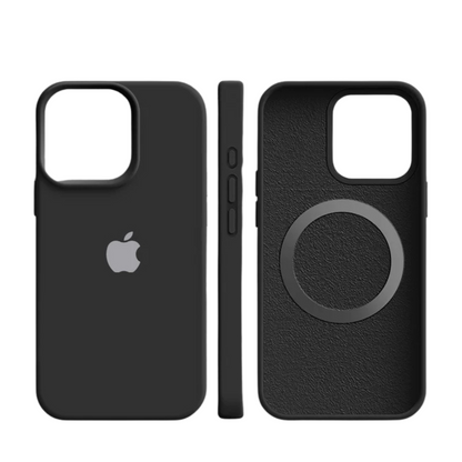 Cover Silicone Magnetica iPhone - Soft Touch & MagSafe