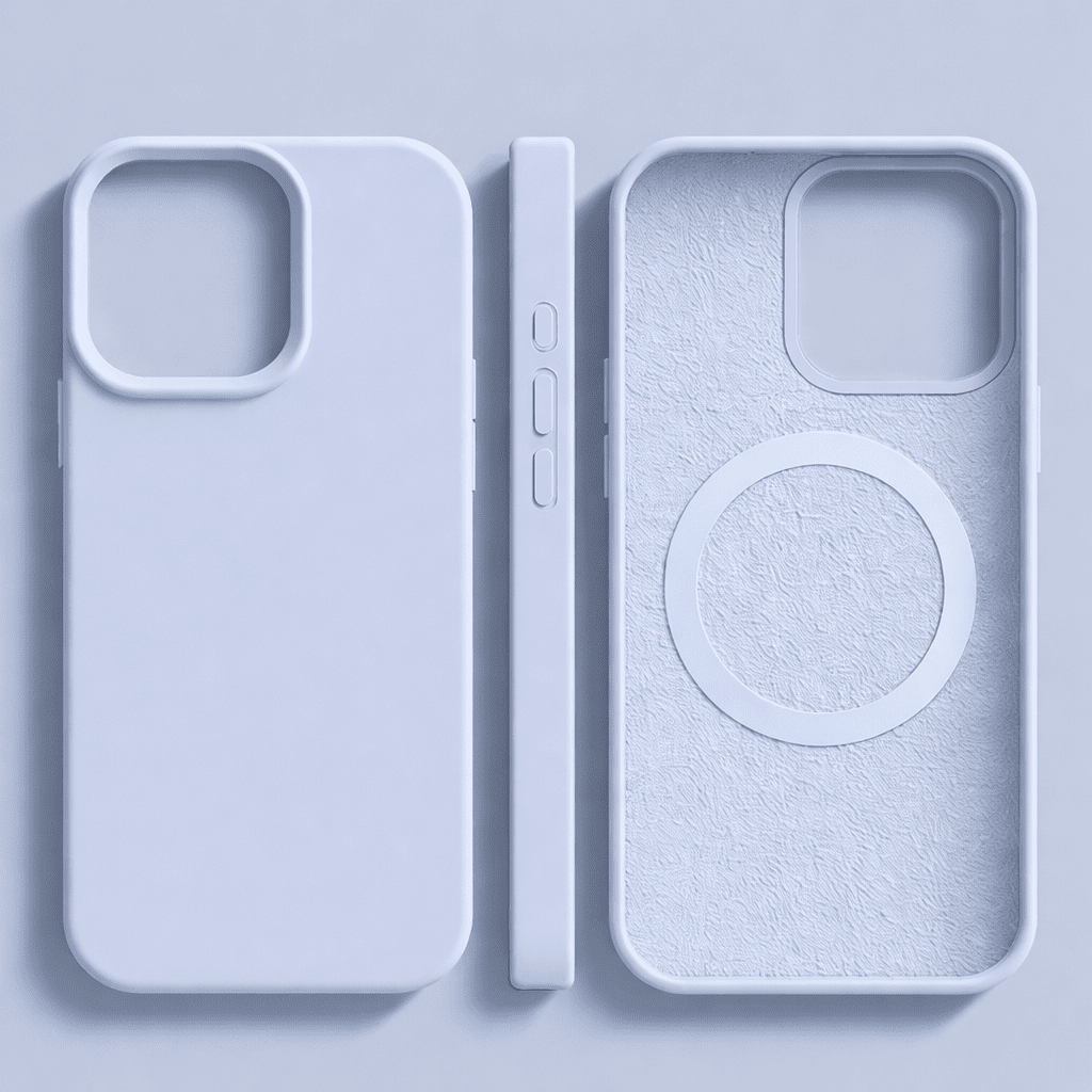 Cover Silicone Magnetica iPhone - Soft Touch & MagSafe
